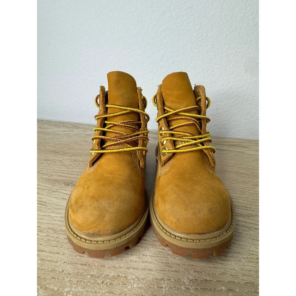 Timberland Wheat Nubuck 6 Inch Waterproof Premium Boots Toddler 8.5‎ M Outdoor